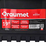 Ящик для інструментів з органайзером 19' / 48 см Draumet алюмінієві замки та ручка (4178), фото 6