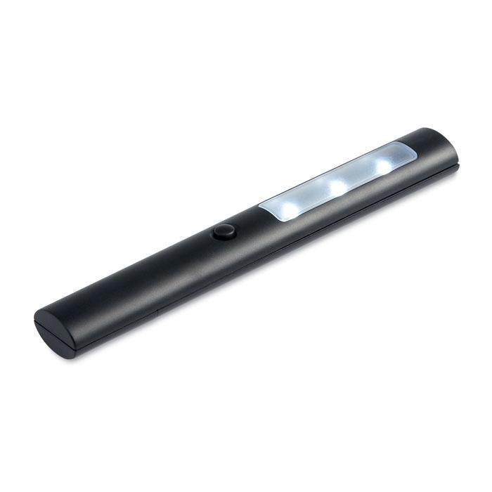 Ліхтарик світлодіодний з магнітами ударостійкий пластик, батарейки в комплекті