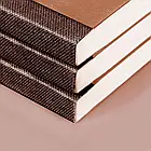 Блокнот А4 коричневий з чистими листами FACT!plus 96 аркушів Brunnen, фото 4