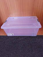 Ящик для зберігання Home Star (33л) прозорий