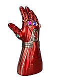 Іграшка Рукавичка нескінченності Тоні Старка для дорослих, Месники 36 см, фото 4