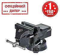 Тиски слесарные поворотные Vitals BV-125 (900 кг, 125 мм) YLP