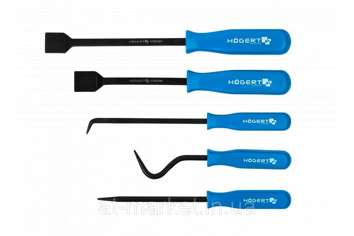 Набір скребків та гачків 5шт. HOEGERT HT8G394
