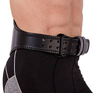 Пояс атлетичний шкіряний Zelart (VL-3341), фото 5