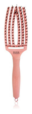 Щітка для волосся комбінована Olivia Garden Finger Brush Combo Medium Peach (OGID1410), фото 1