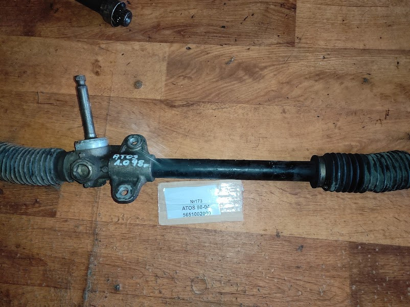 No173 Б/у Кермова (рульова) рейка 5651002000 для Hyundai Atos 1998-2004, фото 1