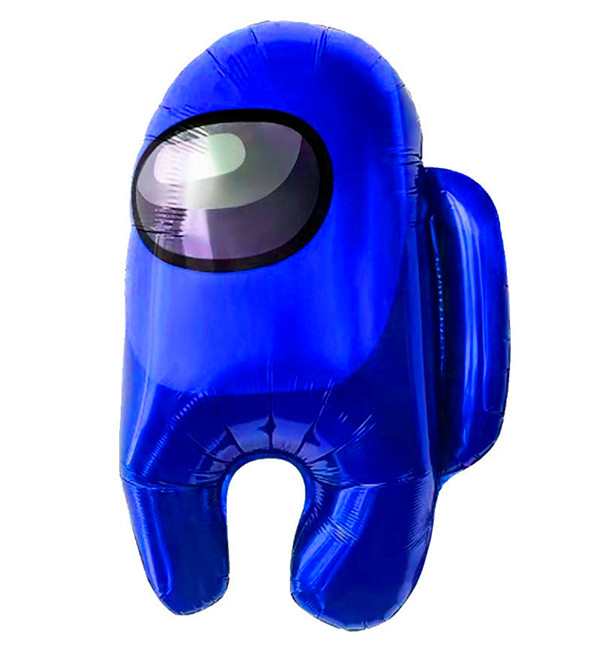 Повітряні кульки "Космонавтик синій", 56*42 см