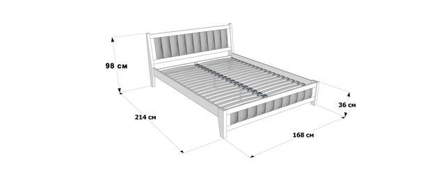 Размеры кровати Магнолия