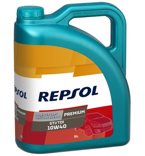 Олива моторна REPSOL 10W40 PREMIUM GTI/TDI 5л