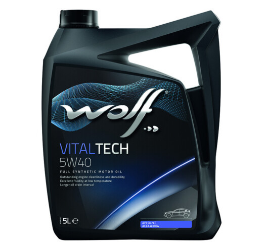 Масло моторне WOLF VITALTECH 5W40 5 л