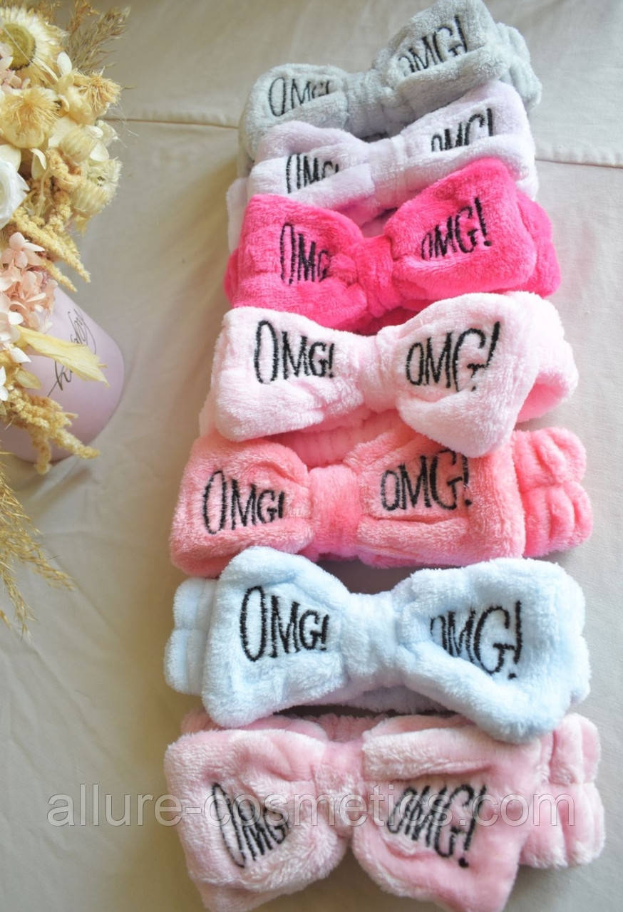 Косметична пов'язка на голову OMG в асортименті