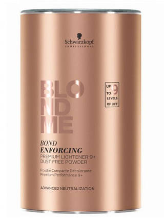 Бондінг-пудра знебарвлююча Schwarzkopf Blond Me Premium Lightener 9 + Dust Free Powder 20 г Розлив, фото 1