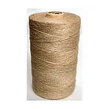 Джутовий шпагат 200 г застосовується в декорі, підв'язці рослин і для упаковки., фото 3