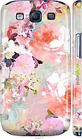 Чехол накладка бампер на Samsung Galaxy S3 i9300 Розы нежность цветы Самсунг Галакси с3 и9300