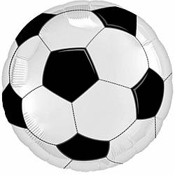 Фольгований круг "футбольний м'яч"