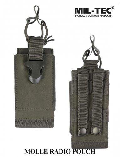 Чехол для рації Mil-Tec Molle - ОливаТактична Сумка підсумок 13493701, фото 1