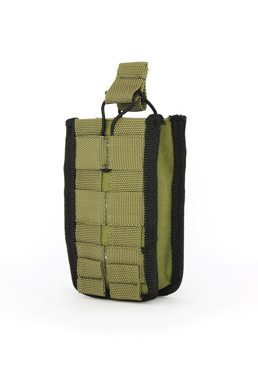 Підсумок для АК/М4/AR одиничний відкритий  MOLLE колір хакі