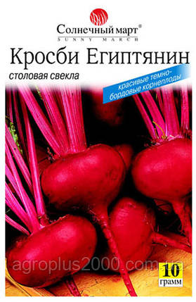 Насіння Буряк столовий Кросбі Єгиптянин 10 грам Сонячний Март, фото 1