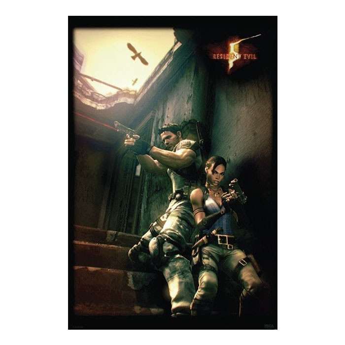 Постер "Resident Evil 5 " 61 X 91,5 См — Купить Недорого на Bigl.ua ...