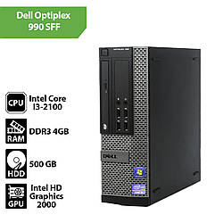 Системний блок Dell Optiplex 990 SFF (Core I3-2100/DDR3 4Gb/HDD 500GB)