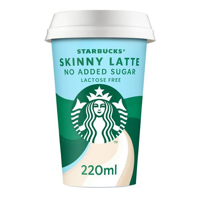 Холодна кава Starbucks Skinny Latte No Added Sugar 220 ml