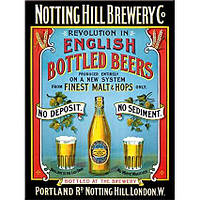 Магніт 8x6 см "Notting Hill Brewery" Nostalgic Art (14066) 4009521