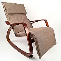 Кресло-качалка Walnut Latte-120кг