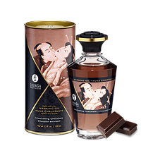 Массажное масло Aphrodisiac Warming Oil, 100 мл (темный шоколад)