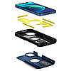 Чехол Spigen для iPhone 12 mini (5.4") - Tough Armor, Navy Blue (ACS02301), фото 9