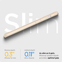 Чехол Spigen для iPhone 12 mini (5.4") - Ultra Hybrid, Sand Beige (ACS02178), фото 6