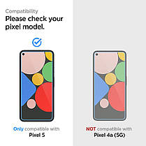 Захисне скло Spigen для Google Pixel 5 — Glas.tR AlignMaster (2 шт.) (X002N49OHH), фото 3