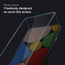 Захисне скло Spigen для Pixel 4a (5G) Glas.tR AlignMaster (2 шт), Black (AGL02044), фото 4