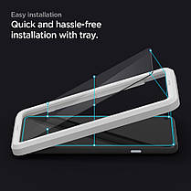 Захисне скло Spigen для Pixel 4a (5G) Glas.tR AlignMaster (2 шт), Black (AGL02044), фото 5