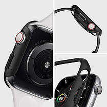 Чехол Spigen для Apple Watch SE / 6 / 4 (40mm) - Thin Fit, Black (01CS24484), фото 5