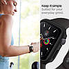 Чохол Spigen для Apple Watch 4 / 5 / 6 / SE (44mm) Thin Fit, Black (062CS24474), фото 8