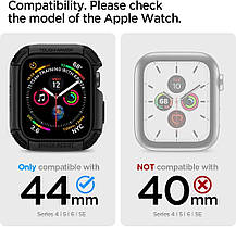 Чехол Spigen для Apple Watch (44mm) Tough Armor, Rose Gold (062CS24479), фото 4