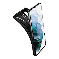 Чохол Spigen для Samsung Galaxy S21 Plus — Core Armor, Black (ACS02413), фото 6