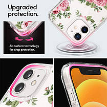 Чохол Spigen для iPhone 12 / iPhone 12 Pro — Ciel, Pink Floral (ACS01828), фото 4