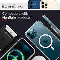 Чохол Spigen для iPhone 12/ iPhone 12 Pro — Ultra Hybrid Mag Safe, White (ACS02625), фото 2
