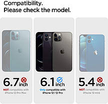 Чохол Spigen для iPhone 12/12 Pro - Ultra Hybrid, Navy Blue (ACS02251), фото 5