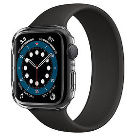 Чехол Spigen для Apple Watch SE / 6 / 4 (40m) Thin Fit, Crystal Clear (ACS02815)