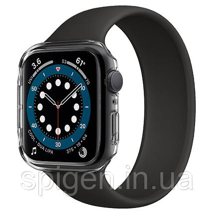 Чехол Spigen для Apple Watch SE / 6 / 4 (40m) Thin Fit, Crystal Clear (ACS02815), фото 1