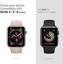 Чехол Spigen для Apple Watch SE / 6 / 4 (40m) Thin Fit, Crystal Clear (ACS02815), фото 3