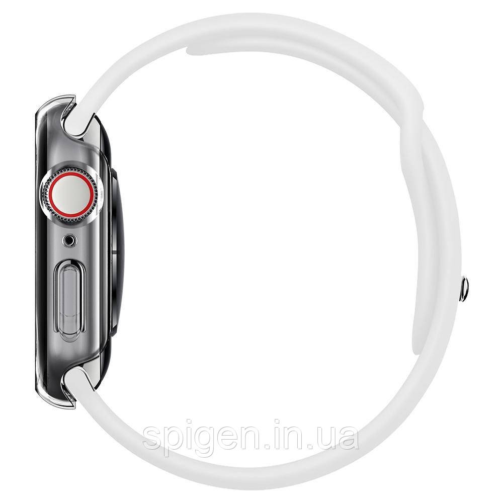 Чехол Spigen для Apple Watch SE / 6 / 5 / 4 (40mm) Thin Fit, Crystal Clear (ACS02815) - фото 7 - id-p1652170065