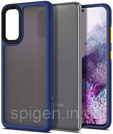 Чохол Spigen для Samsung Galaxy S20 — Ciel, Color Brick, Navy (ACS00802), фото 1