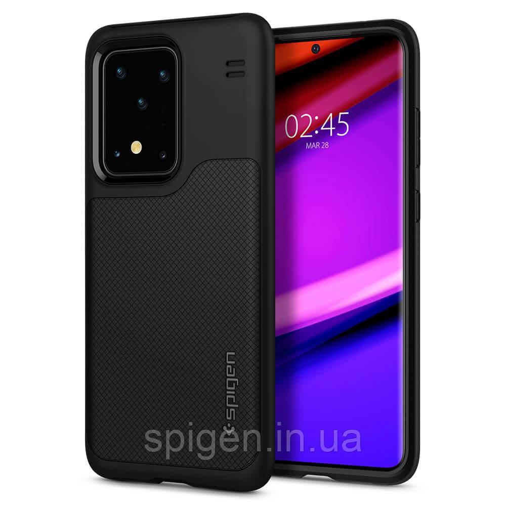 Чохол Spigen для Samsung Galaxy S20 Ultra — Hybrid NX, Matte Black (ACS00848)