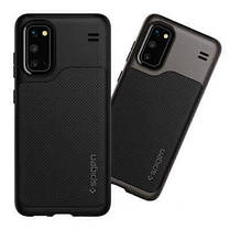 Чохол Spigen для Samsung Galaxy S20 Ultra — Hybrid NX, Matte Black (ACS00848), фото 3