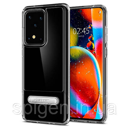 Чехол Spigen для Samsung Galaxy S20 Ultra - Slim Armor Essential S, Crystal Clear (ACS00639), фото 1