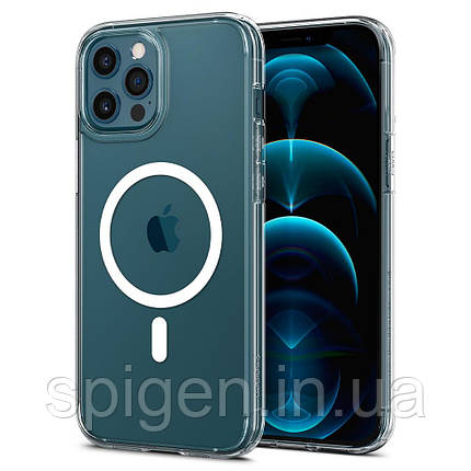Чохол Spigen для iPhone 12 Pro Max - Hybrid Ultra MagSafe, White (ACS02622), фото 1