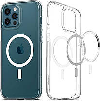 Чохол Spigen для iPhone 12 Pro Max - Hybrid Ultra MagSafe, White (ACS02622), фото 3